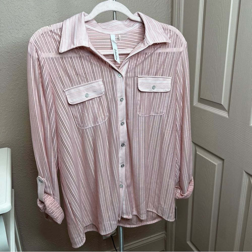 NY Collection Button Down - Picture 4 of 15